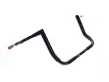 Khrome Werks KW310712 12" x 1-1/2" Buck Fifty Handlebar Gloss Black for Harley-Davidson CVO Street Glide 23-Up/Street Glide 24-Up