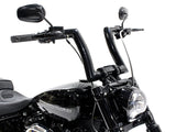 LA Choppers LA-7302-02BLK 2.0" Strip Bar 14" x 2" Ape Hanger Handlebar Gloss Black