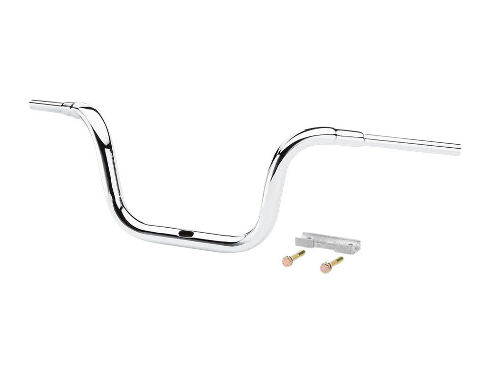 LA Choppers LA-7314-10 10" x 1 1/2" Grande Traditional Ape Handlebar Chrome for Road Glide 15-23/Road King Special 17-Up