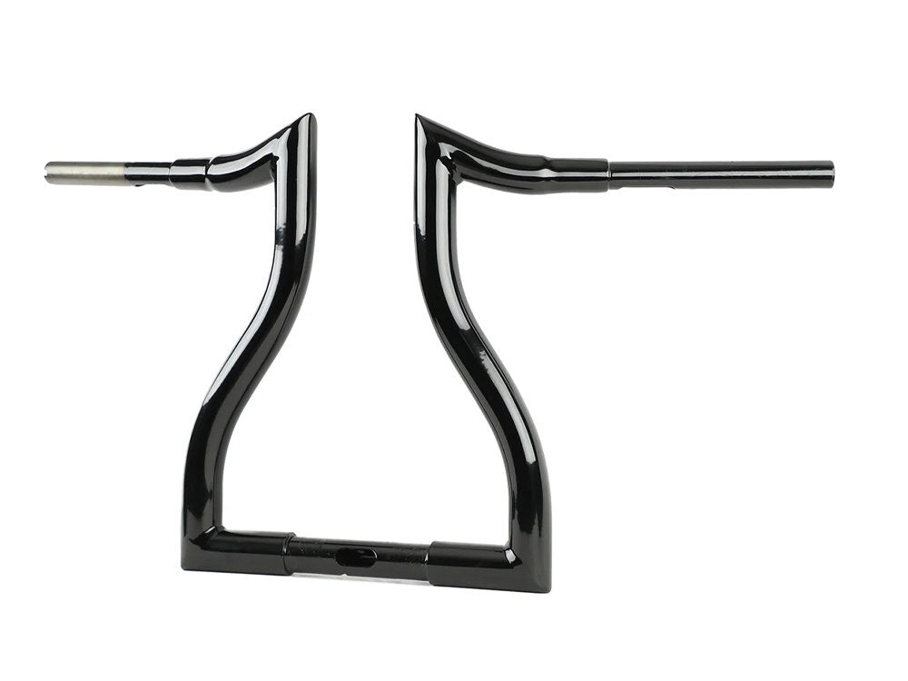 LA Choppers LA-7316-14B 14" x 1 1/2" Hammerhead Handlebar Gloss Black for Road Glide 15-23/Road King Special 17-Up