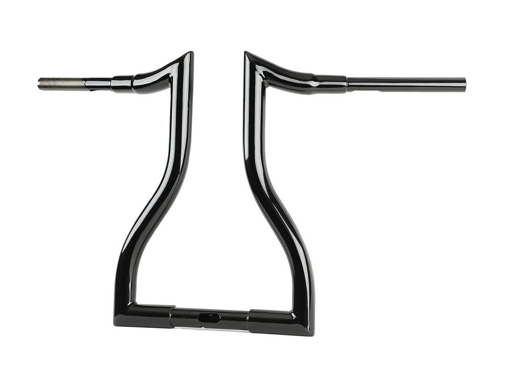 LA Choppers LA-7316-16B 16" x 1 1/2" Hammerhead Handlebar Gloss Black for Road Glide 15-23/Road King Special 17-Up