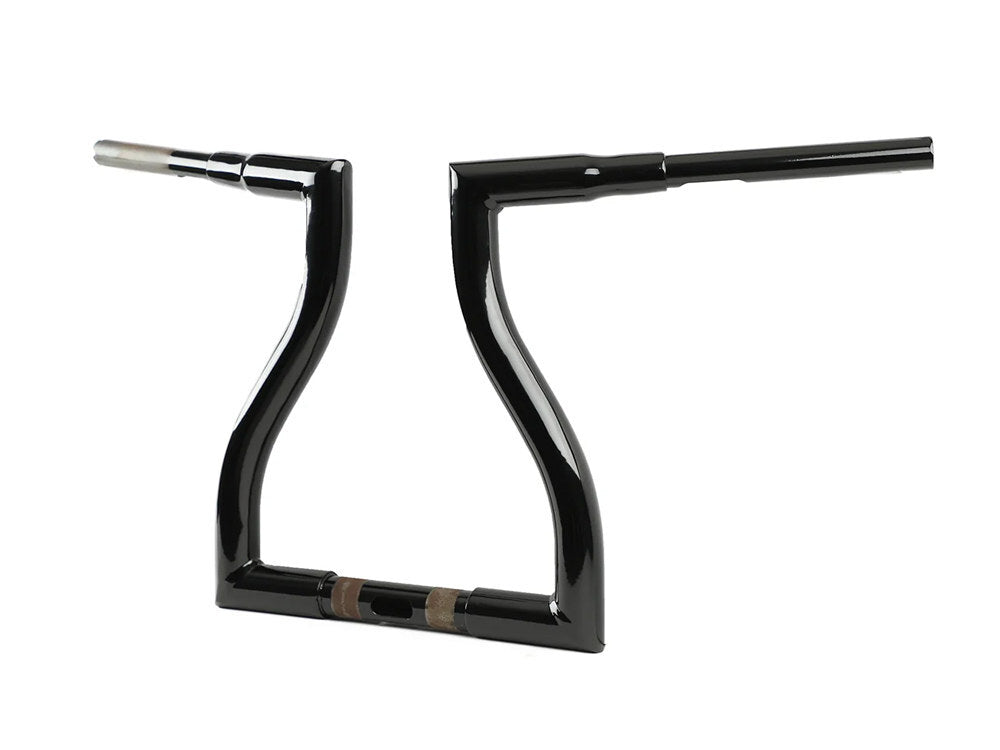 LA Choppers LA-7317-14B 14" x 1 1/2" Thresher Handlebar Gloss Black for Road Glide 15-23/Road King Special 17-Up