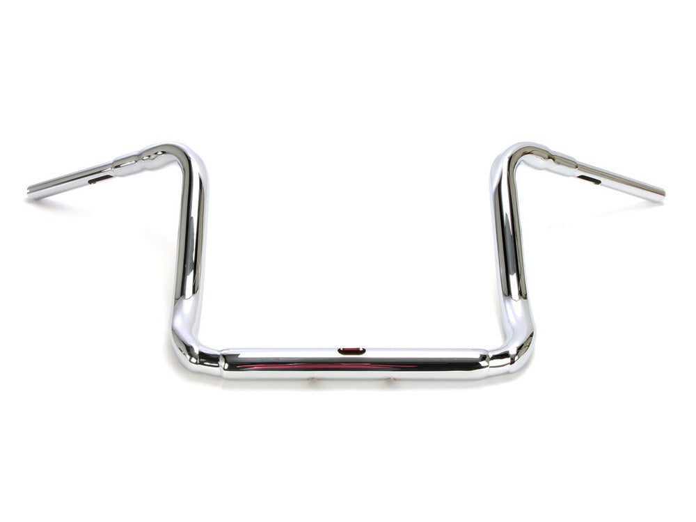 LA Choppers LA-7322-12 12" x 1 1/2" Grande Traditional Ape Handlebar Chrome for Electra Glide/Street Glide/Ultra Glide 14-Up Models