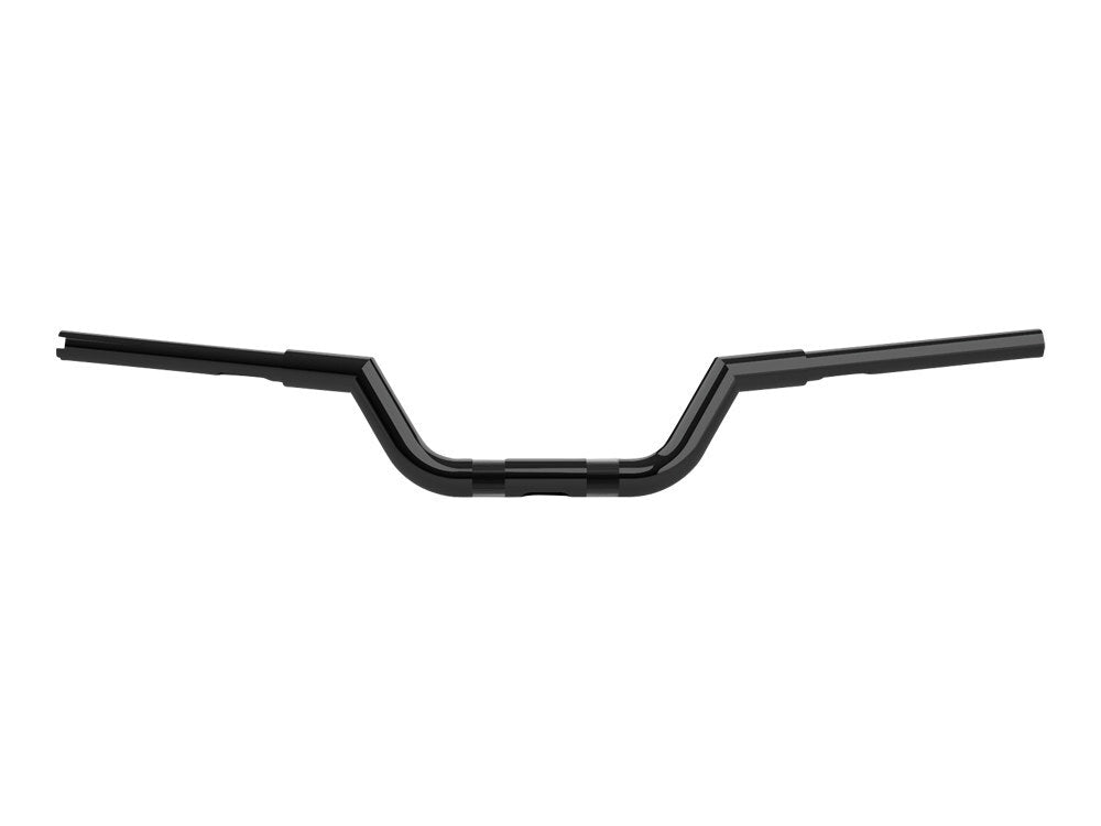 LA Choppers LA-7332-00B 1 1/4" Valley Bar Handlebar Gloss Black