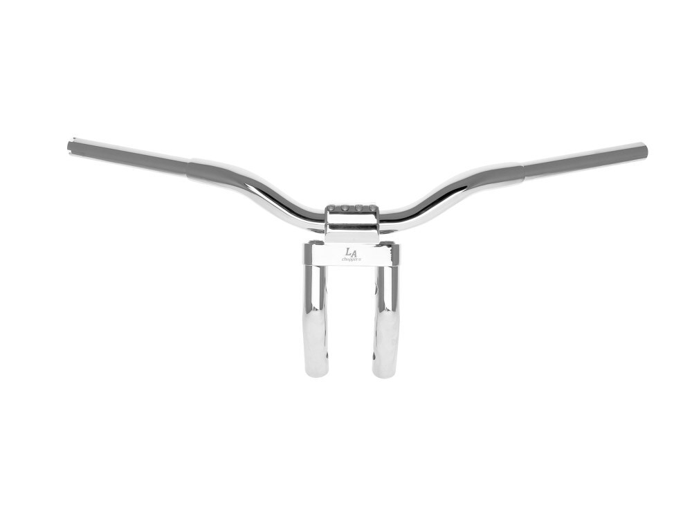 LA Choppers LA-7336-06 9" x 1-1/4" Pullback Kage Fighter Handlebar Chrome