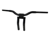 LA Choppers LA-7336-08BLK 11" x 1-1/4" Pullback Kage Fighter Handlebar Gloss Black