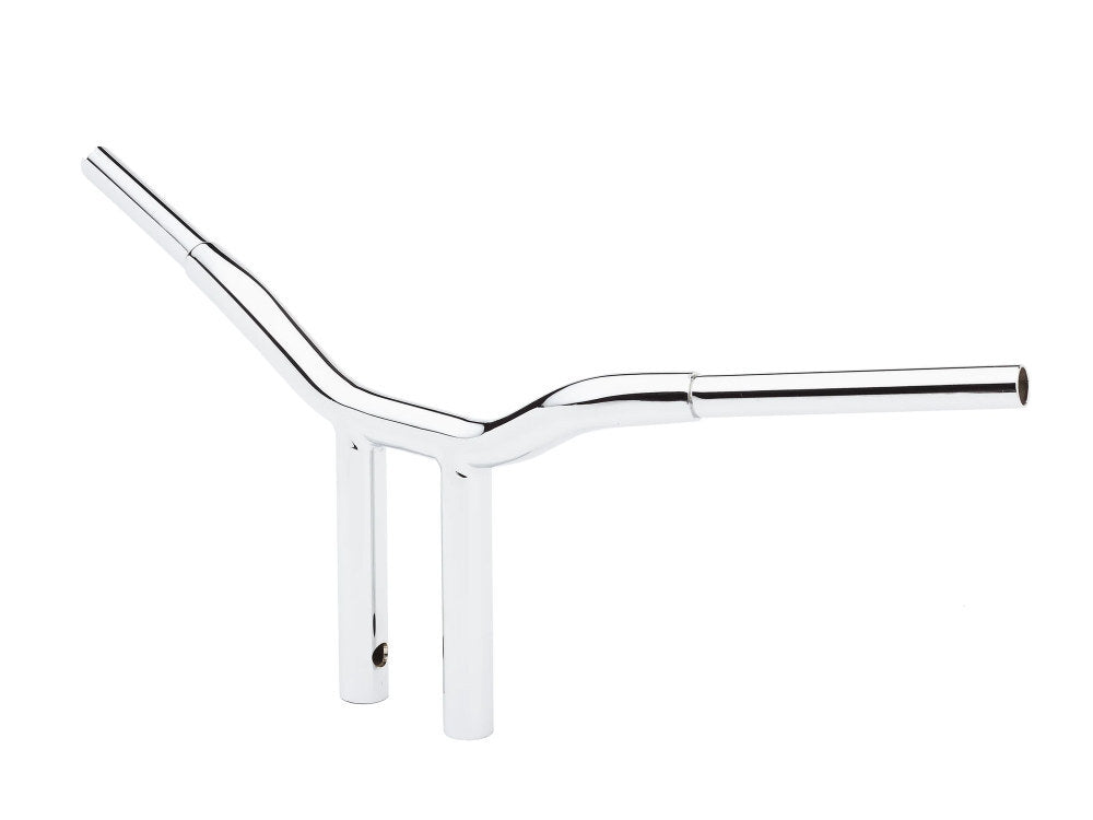 LA Choppers LA-7337-10 10" x 1 1/4" Straight One Piece Kage Fighter Handlebar Chrome