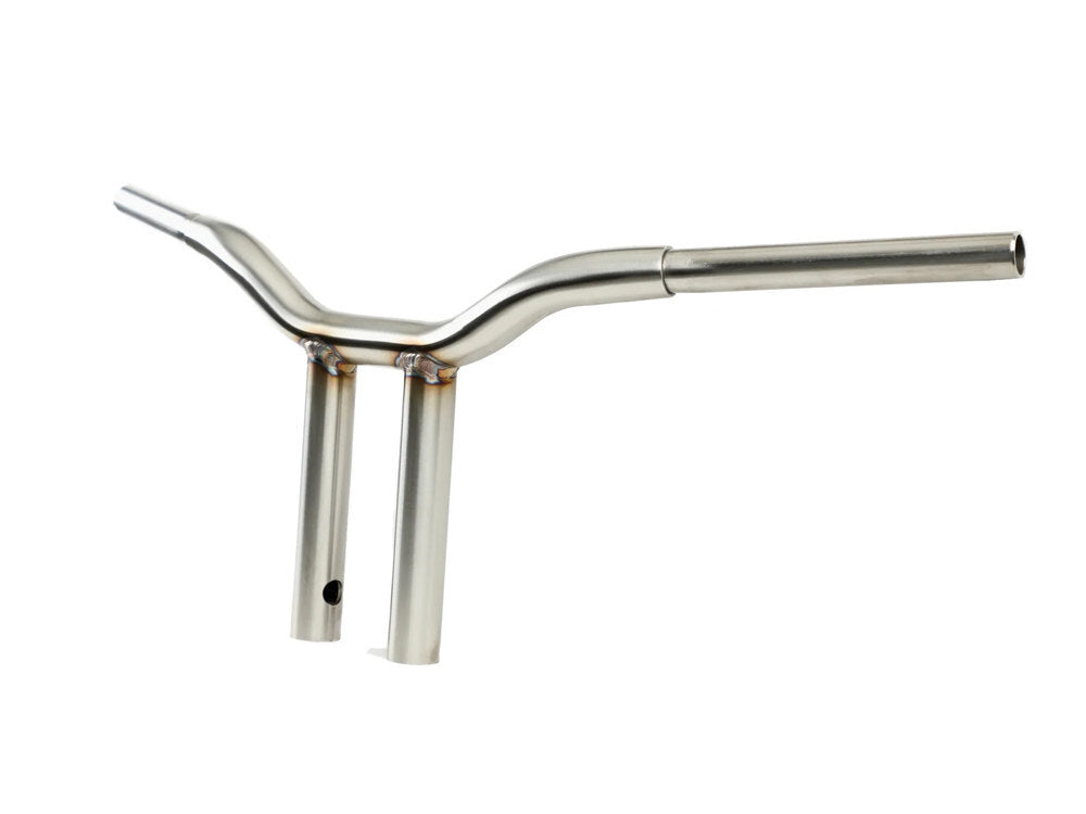 LA Choppers LA-7337-10SS 10" x 1 1/4" Straight One Piece Kage Fighter Handlebar Stainless