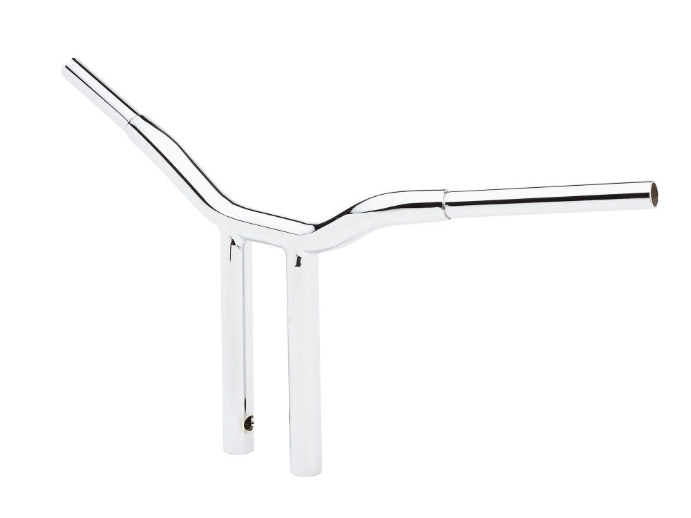 LA Choppers LA-7337-12 12" x 1 1/4" Straight One Piece Kage Fighter Handlebar Chrome