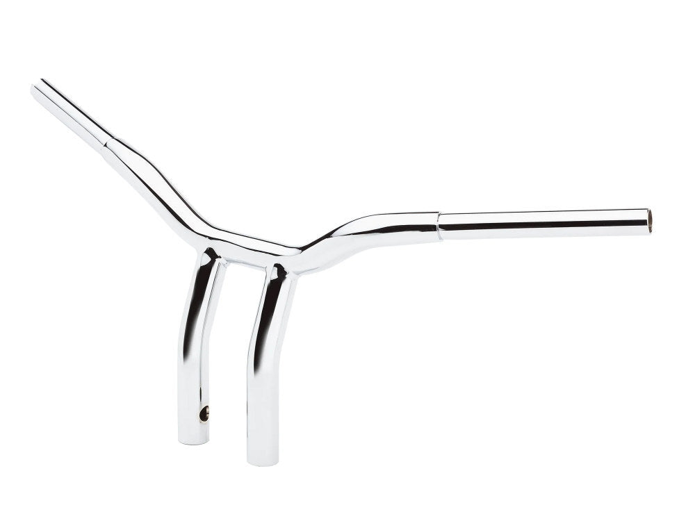 LA Choppers LA-7338-10 10" x 1 1/4" Pullback One Piece Kage Fighter Handlebar Chrome