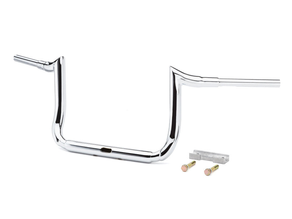 LA Choppers LA-7356-10 10" x 1 1/2" Grande Prime Ape Handlebar Chrome for Electra Glide/Street Glide/Ultra Glide 14-Up Models