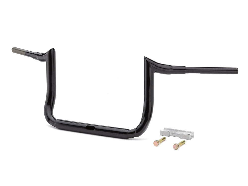 LA Choppers LA-7356-10B 10" x 1 1/2" Grande Prime Ape Handlebar Gloss Black for Electra Glide/Street Glide/Ultra Glide 14-Up Models