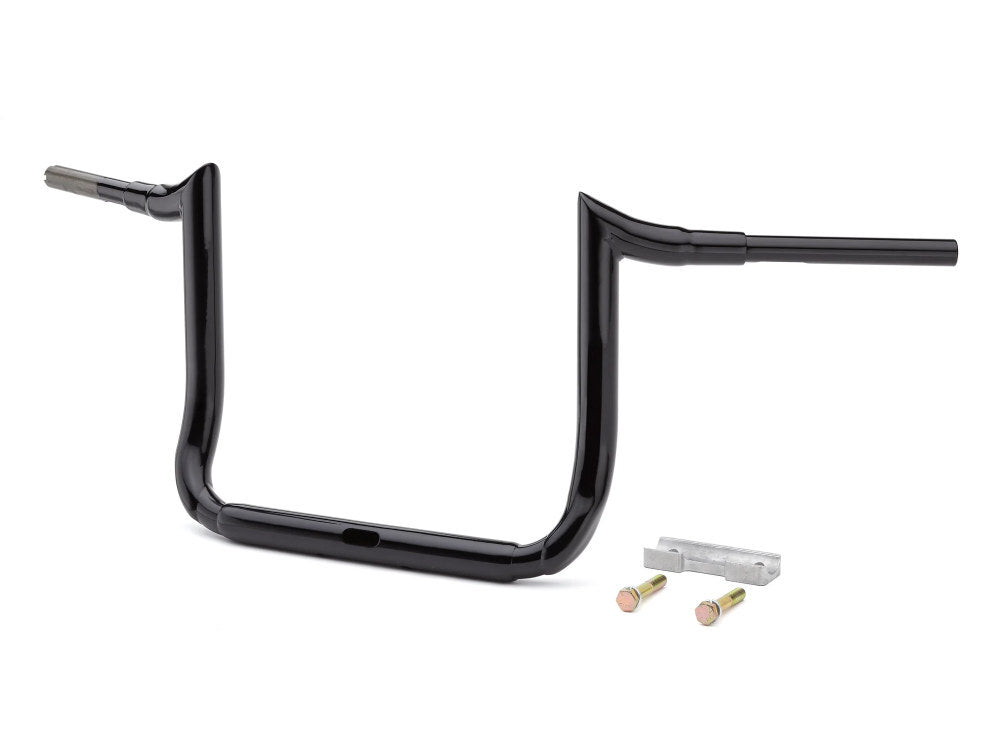 LA Choppers LA-7356-12B 12" x 1 1/2" Grande Prime Ape Handlebar Gloss Black for Electra Glide/Street Glide/Ultra Glide 14-Up Models