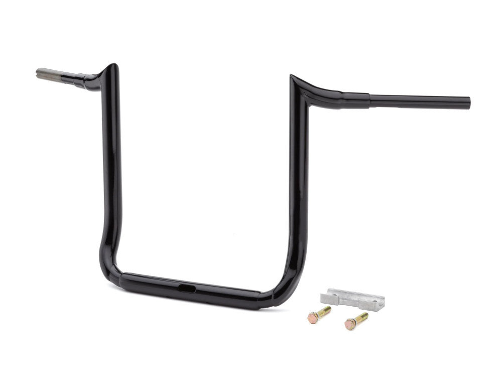 LA Choppers LA-7356-16B 16" x 1 1/2" Grande Prime Ape Handlebar Gloss Black for Electra Glide/Street Glide/Ultra Glide 14-Up Models