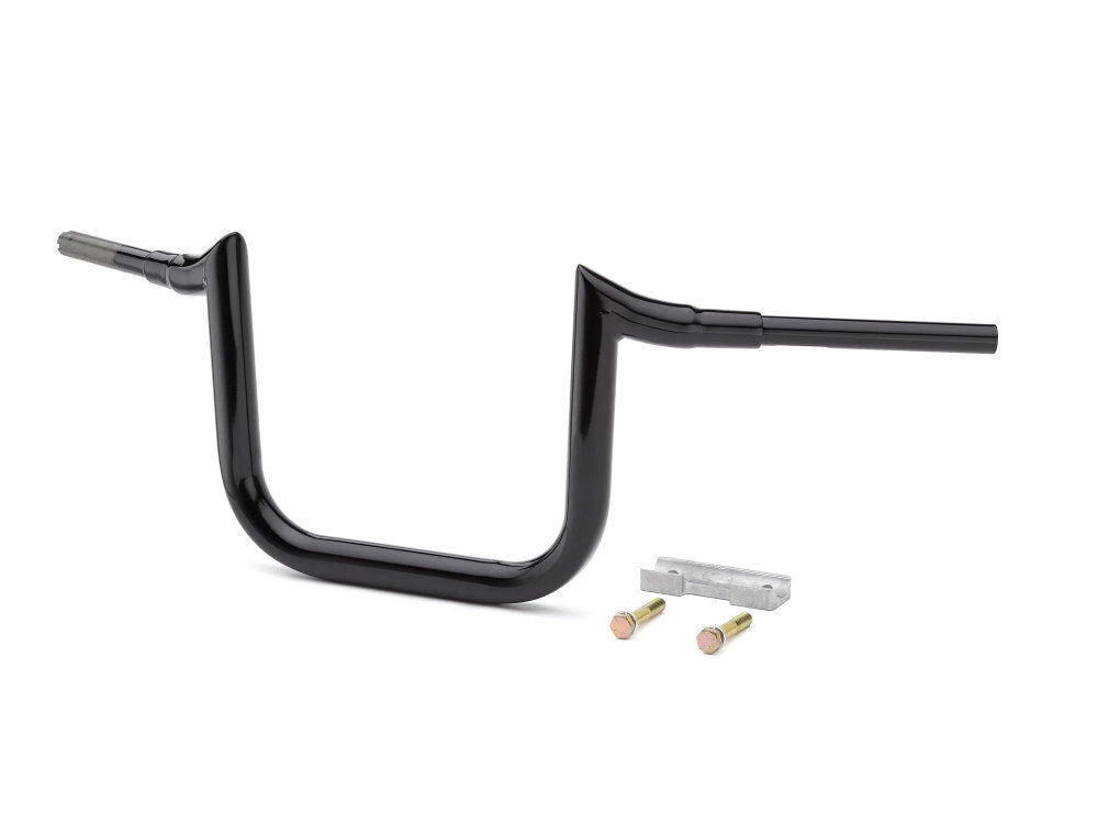 LA Choppers LA-7357-10B 10" x 1 1/2" Grande Prime Ape Handlebar Gloss Black for Road Glide 15-23/Road King Special 17-Up