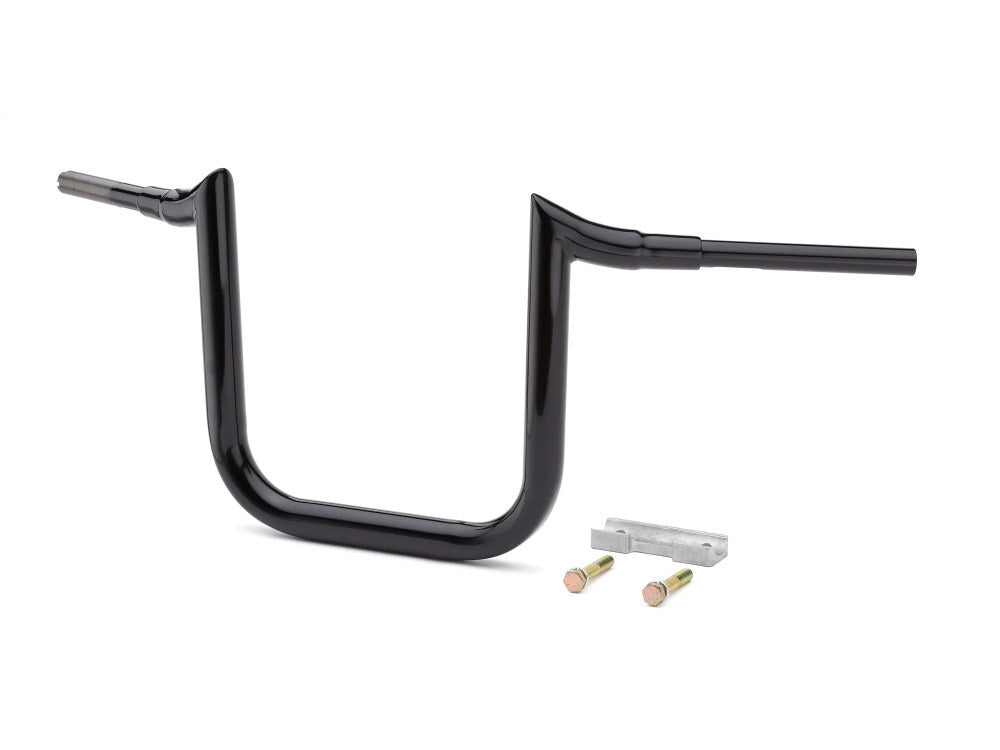 LA Choppers LA-7357-12B 12" x 1 1/2" Grande Prime Ape Handlebar Gloss Black for Road Glide 15-23/Road King Special 17-Up