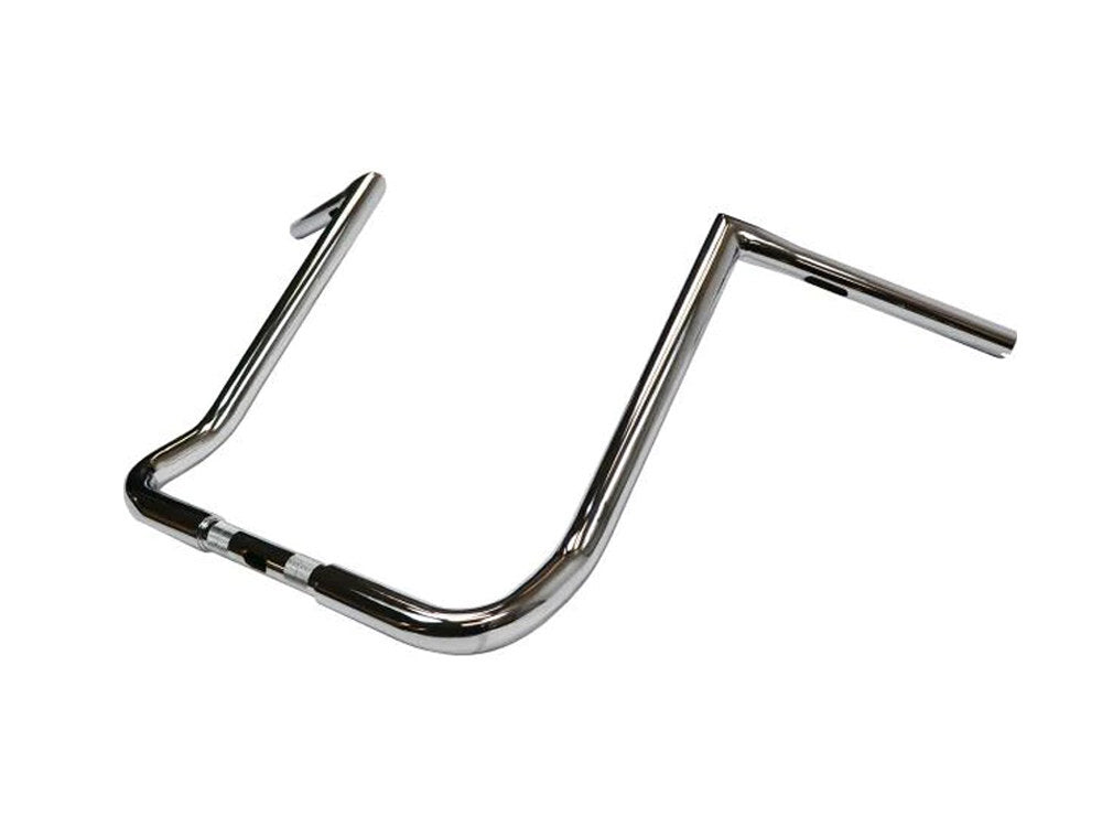 LA Choppers LA-7361-16 16" x 1 1/4" Twin Peaks Handlebar Chrome for Electra Glide/Street Glide/Ultra Glide 96-Up Models