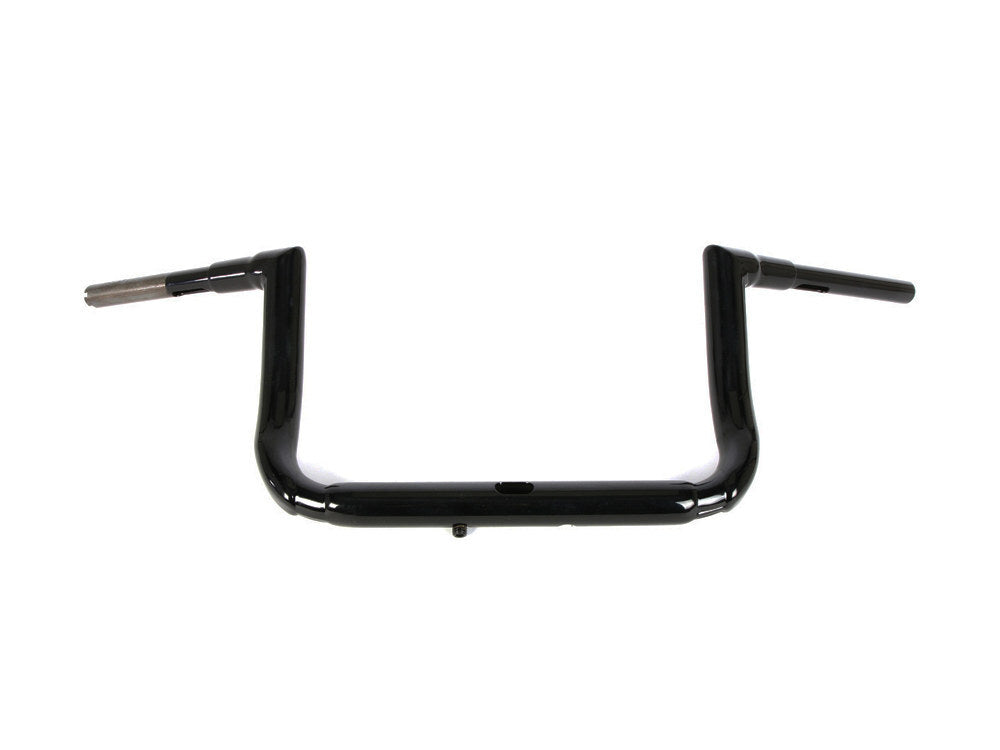 LA Choppers LA-7365-10B 10" x 1 1/2" Grande Twin Peaks Handlebar Gloss Black for Electra Glide/Street Glide/Ultra Glide 14-Up Models