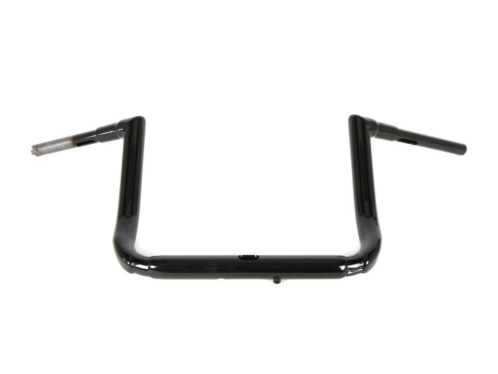 LA Choppers LA-7365-12B 12" x 1 1/2" Grande Twin Peaks Handlebar Gloss Black for Electra Glide/Street Glide/Ultra Glide 14-Up Models