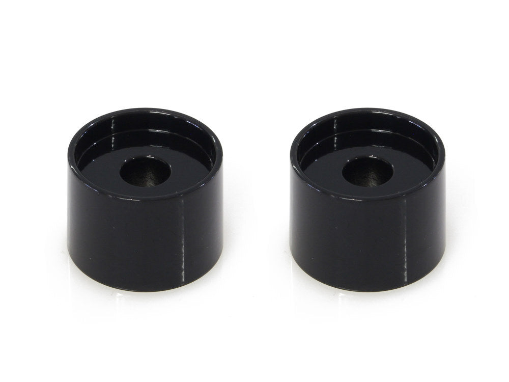 LA Choppers LA-7413-51B 1" Tall x 1.5" Thick Riser Spacers Gloss Black