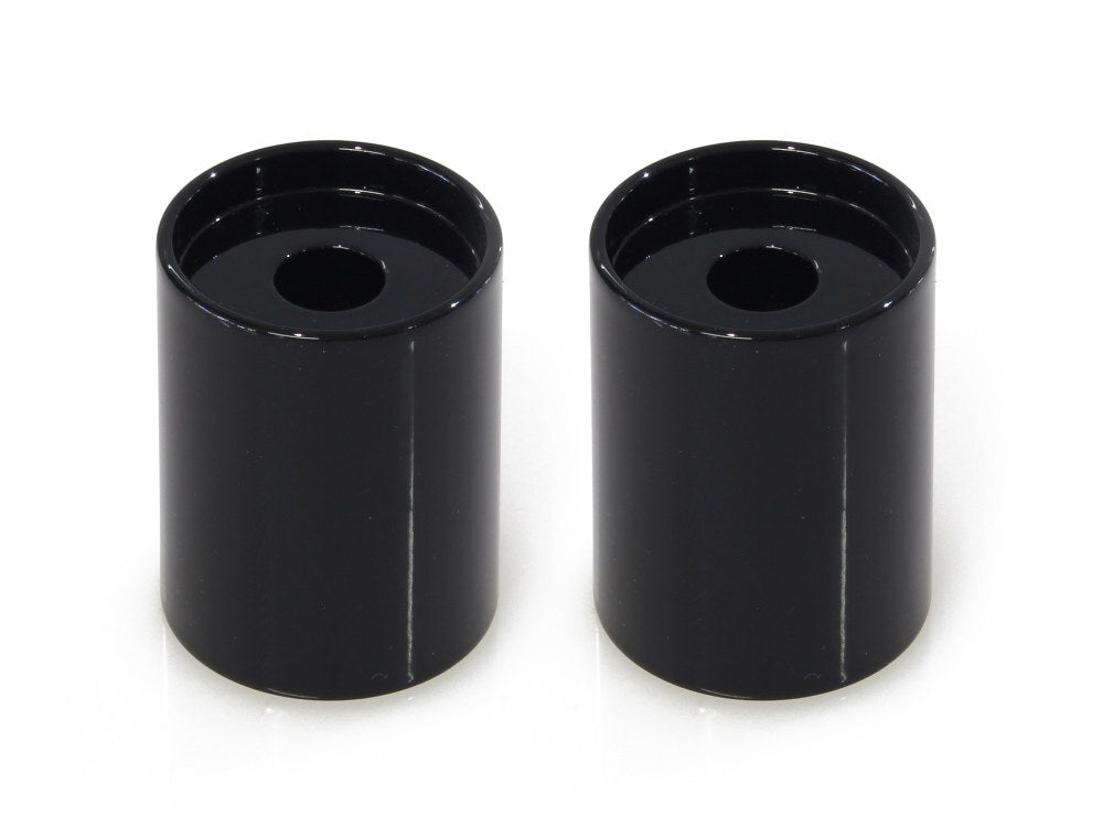 LA Choppers LA-7413-53B 2" Tall x 1.5" Thick Riser Spacers Gloss Black