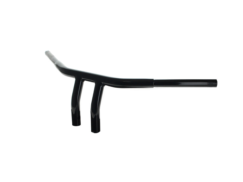 LA Choppers LA-W1001-06BLK 6" x 1-1/4" Drag T-Bar Handlebar Gloss Black