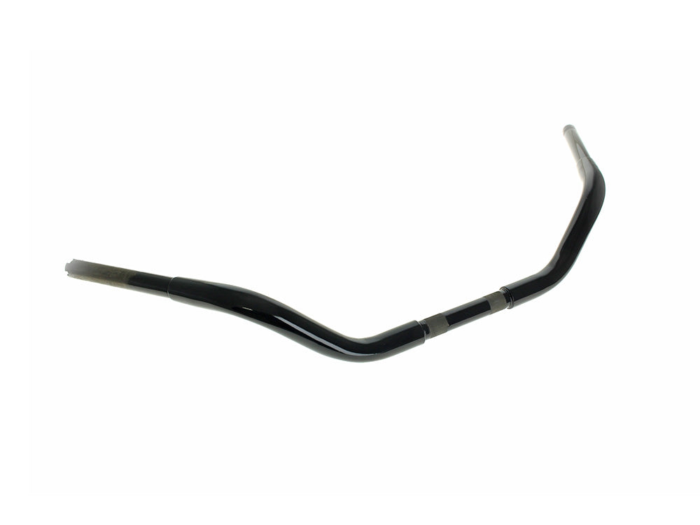 LA Choppers LA-W1003-00BLK 1-1/4" Western Dresser Handlebar Gloss Black