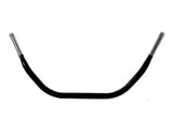 LA Choppers LA-W1008-00BLK 1-1/4" Beach Bar Handlebar Gloss Black