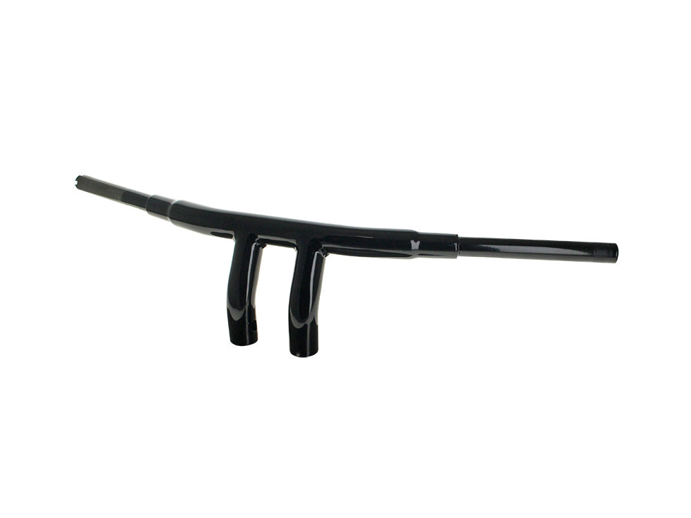 LA Choppers LA-W1012-06BLK 6" x 1-1/2" Drag T-Bar Handlebar Gloss Black
