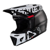 Leatt 9.5 Carbon/White Helmet Kit