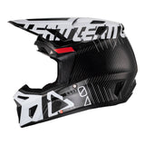 Leatt 9.5 Carbon/White Helmet Kit