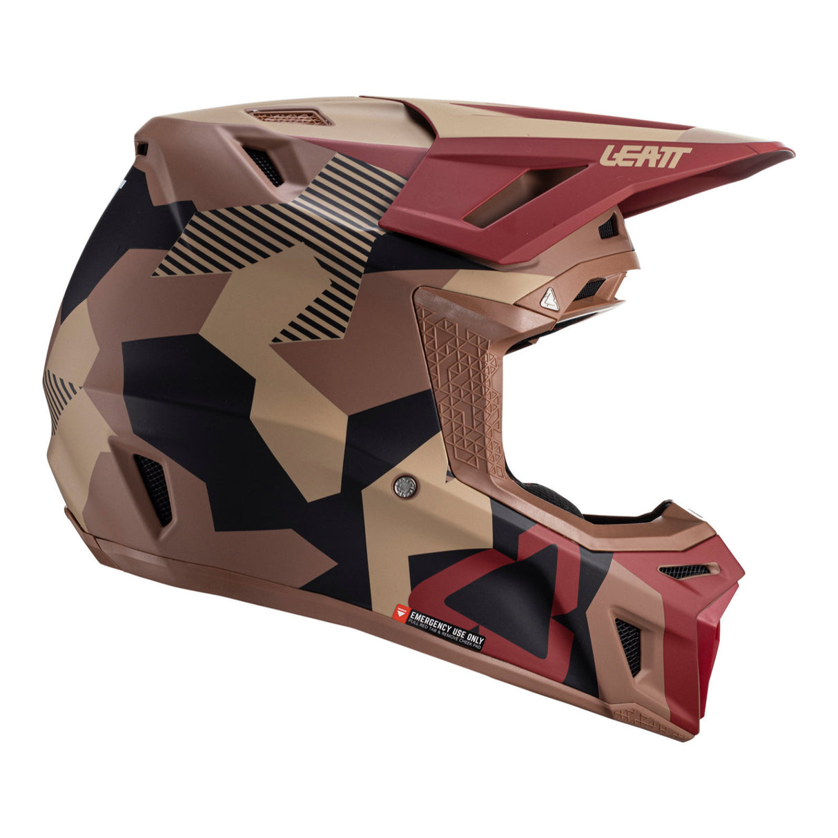 Leatt Moto 8.5 V24 Rubystone Helmet Kit