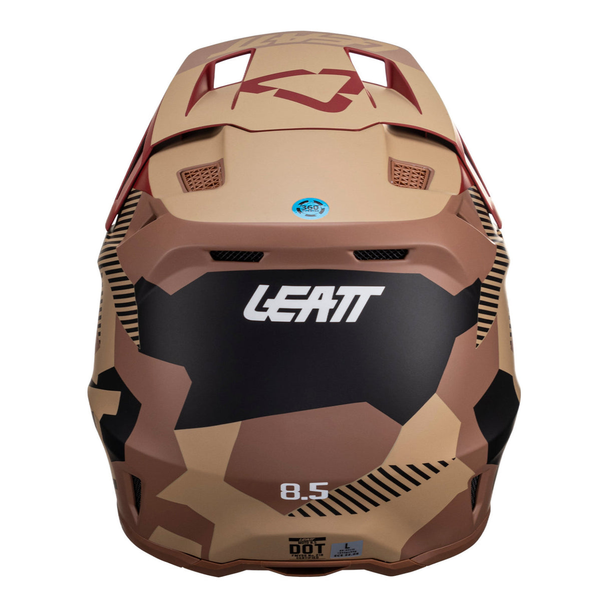 Leatt Moto 8.5 V24 Rubystone Helmet Kit