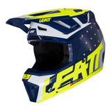 Leatt Moto 7.5 V24 Blue Helmet Kit