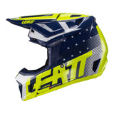 Leatt Moto 7.5 V24 Blue Helmet Kit