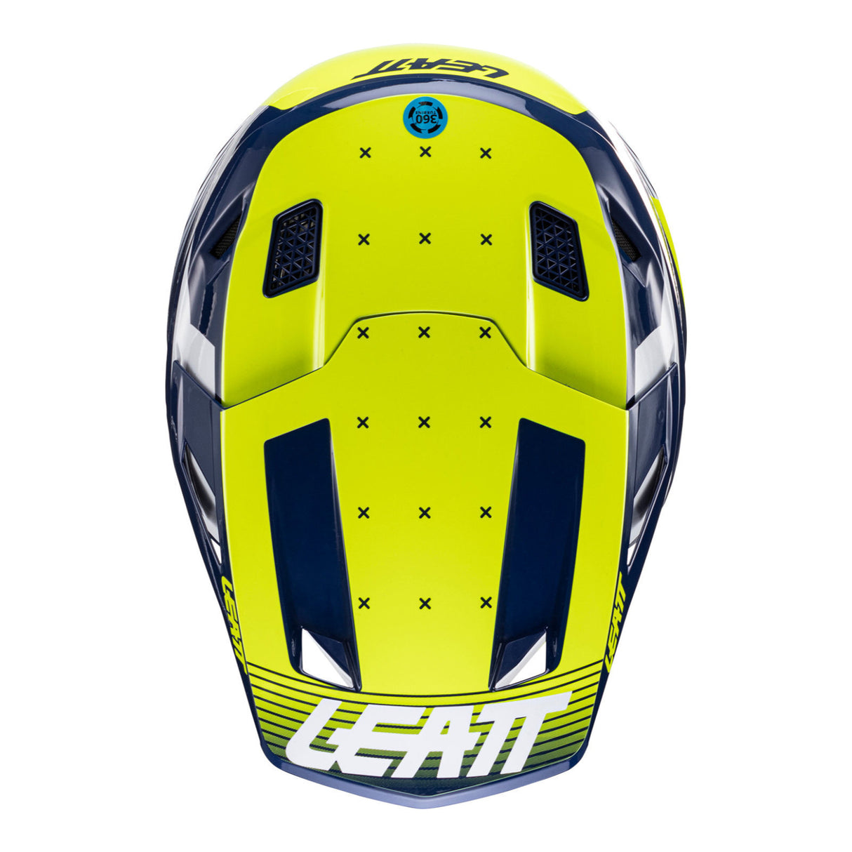 Leatt Moto 7.5 V24 Blue Helmet Kit