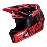 Leatt Moto 7.5 V24 Red Helmet Kit