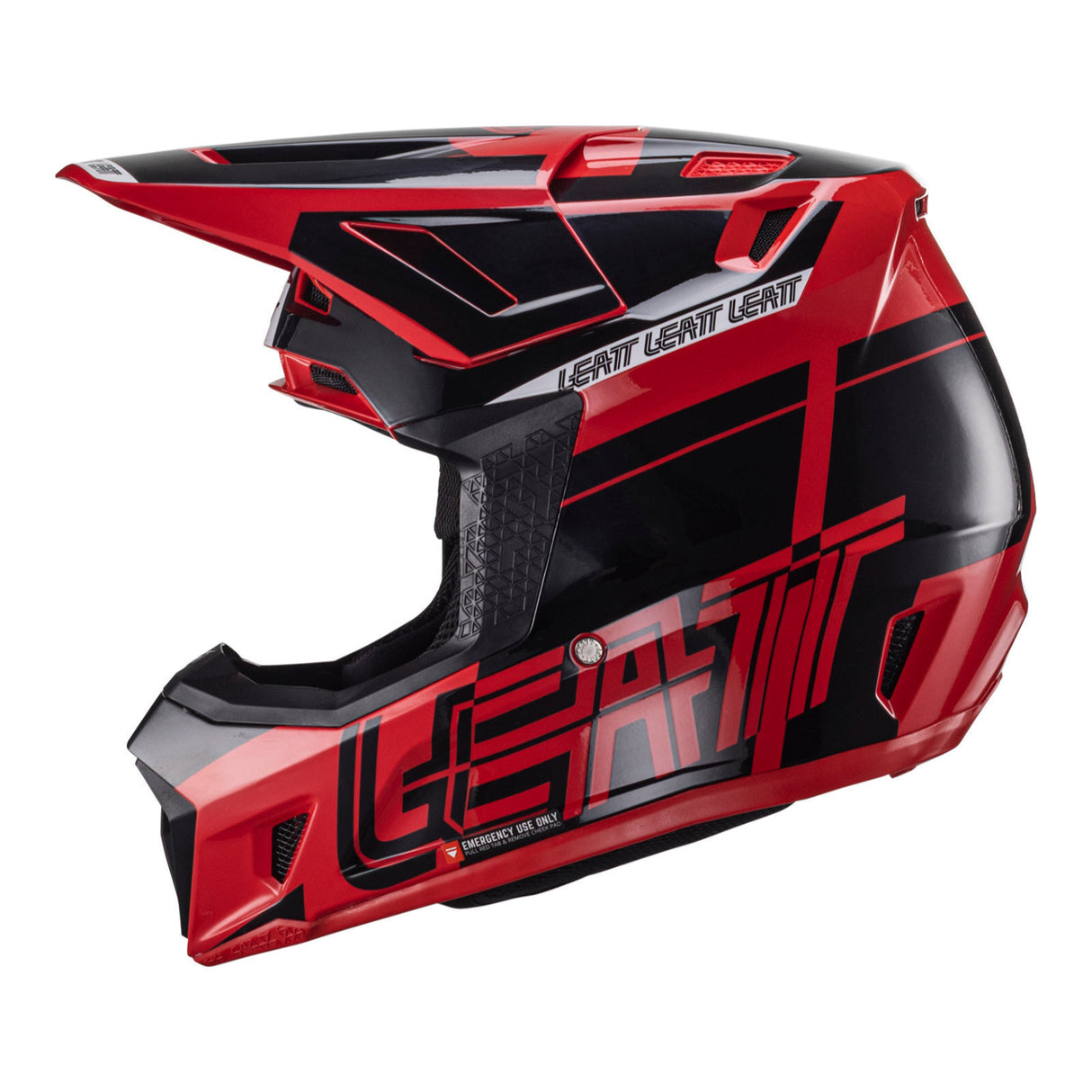 Leatt Moto 7.5 V24 Red Helmet Kit