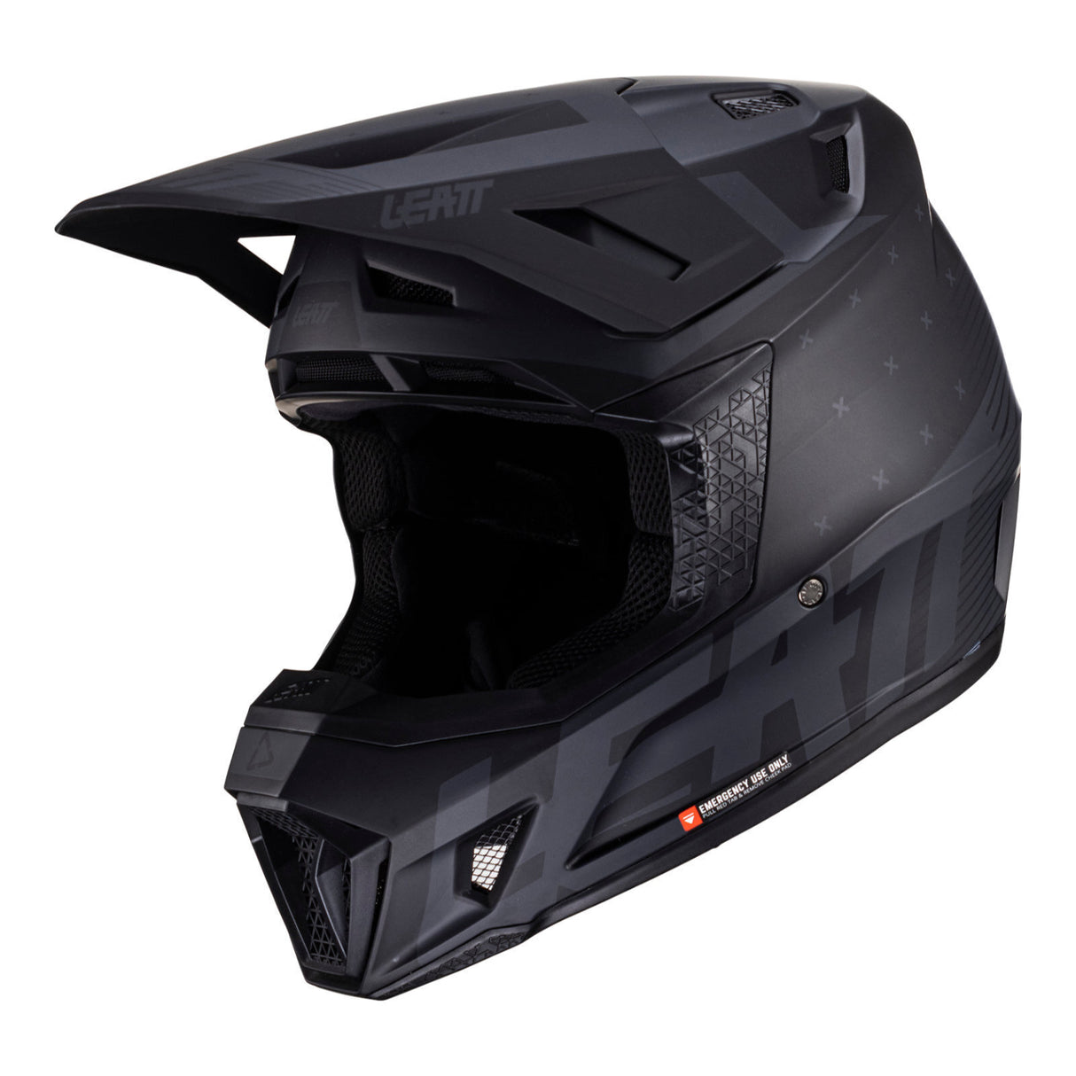 Leatt 7.5 Stealth Helmet Kit