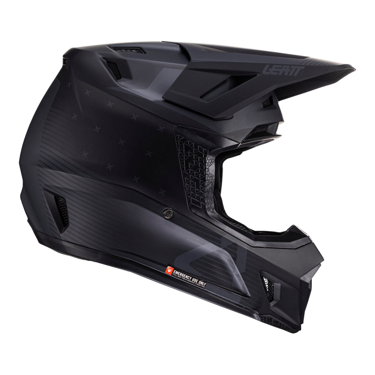 Leatt 7.5 Stealth Helmet Kit