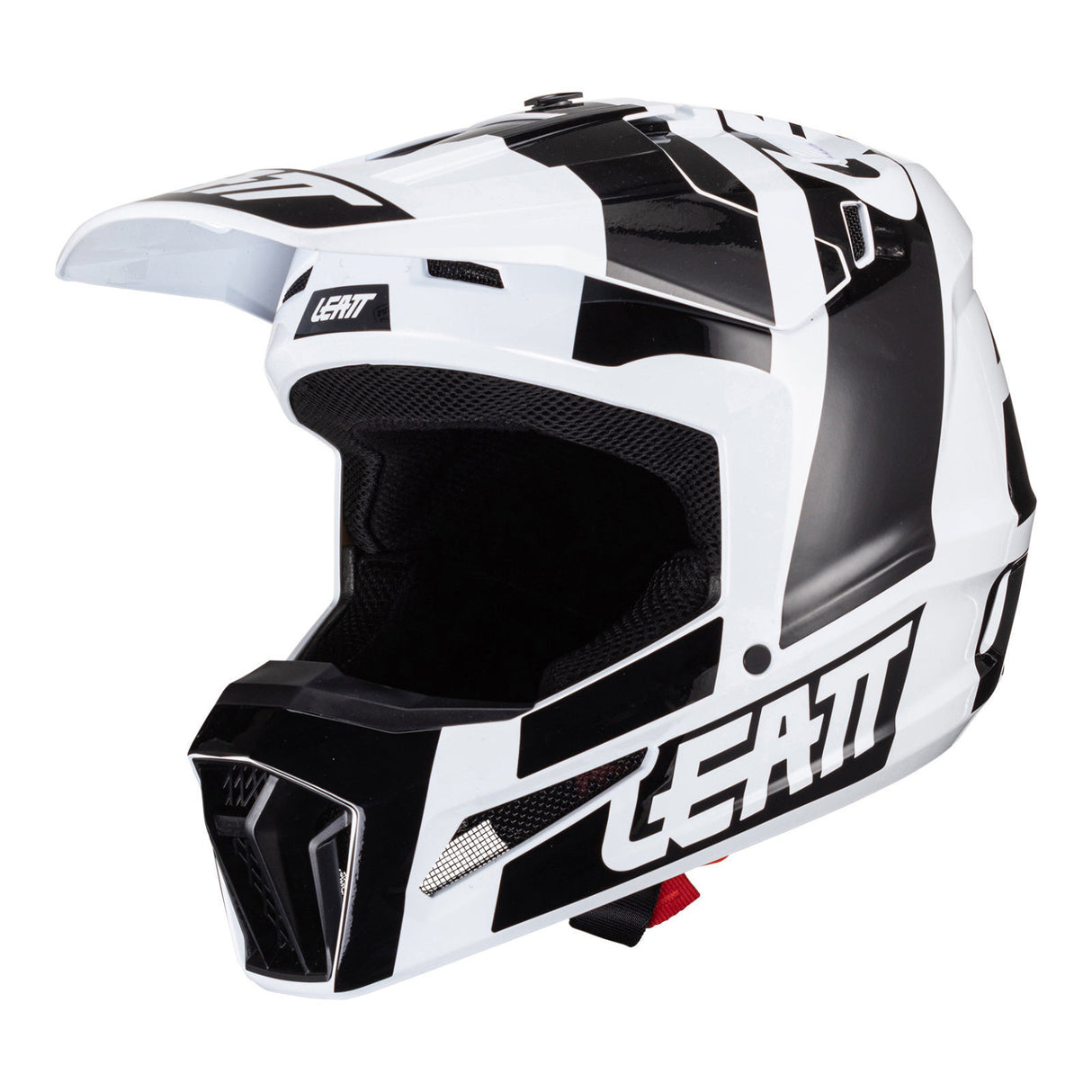 Leatt Moto 3.5 V24 Black/White Helmet Kit