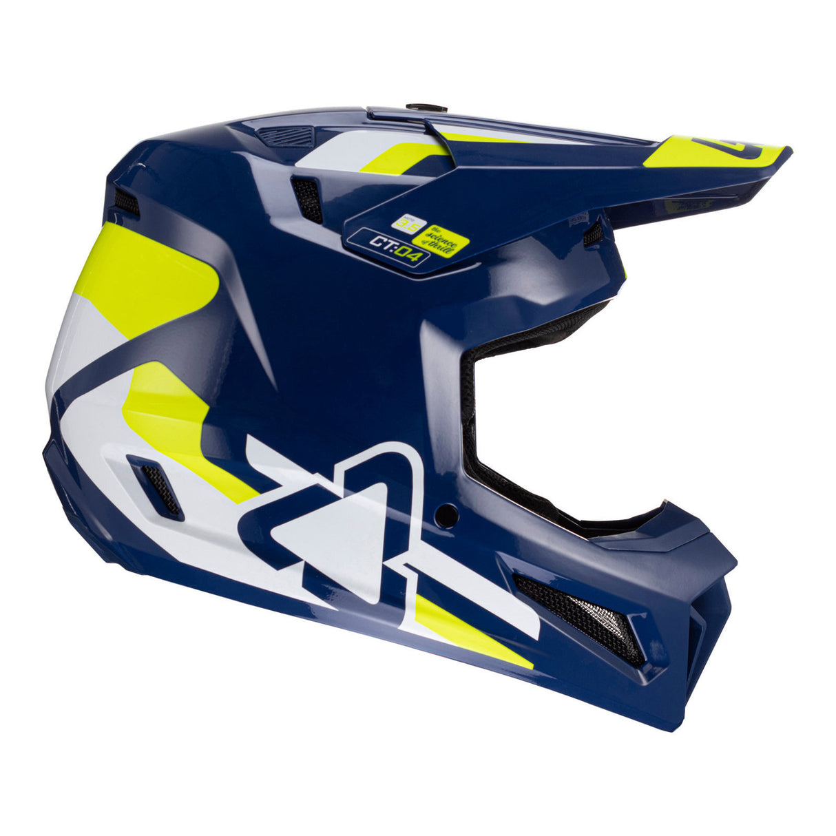 Leatt Moto 3.5 V24 Blue Helmet Kit