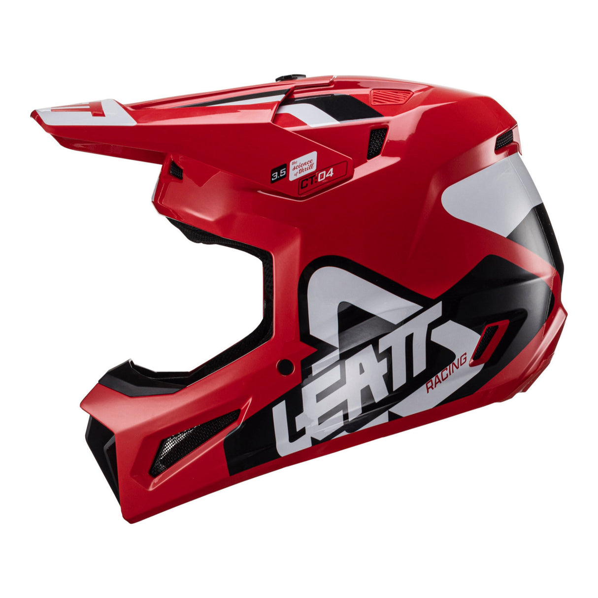 Leatt Moto 3.5 V24 Red Helmet Kit