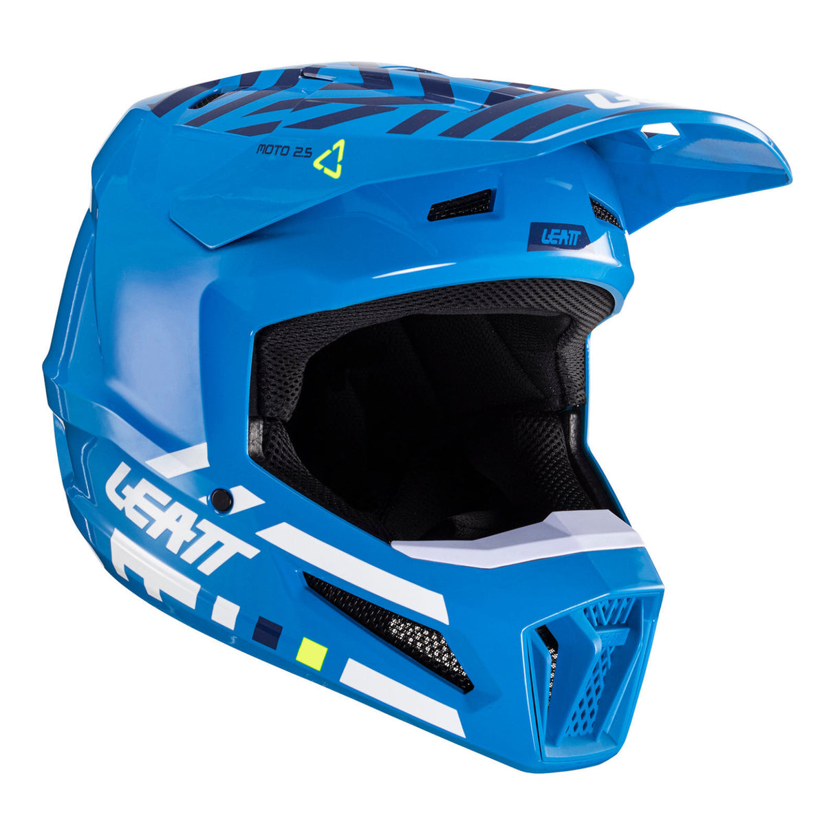 Leatt Moto 2.5 V24 Cyan Helmet Kit