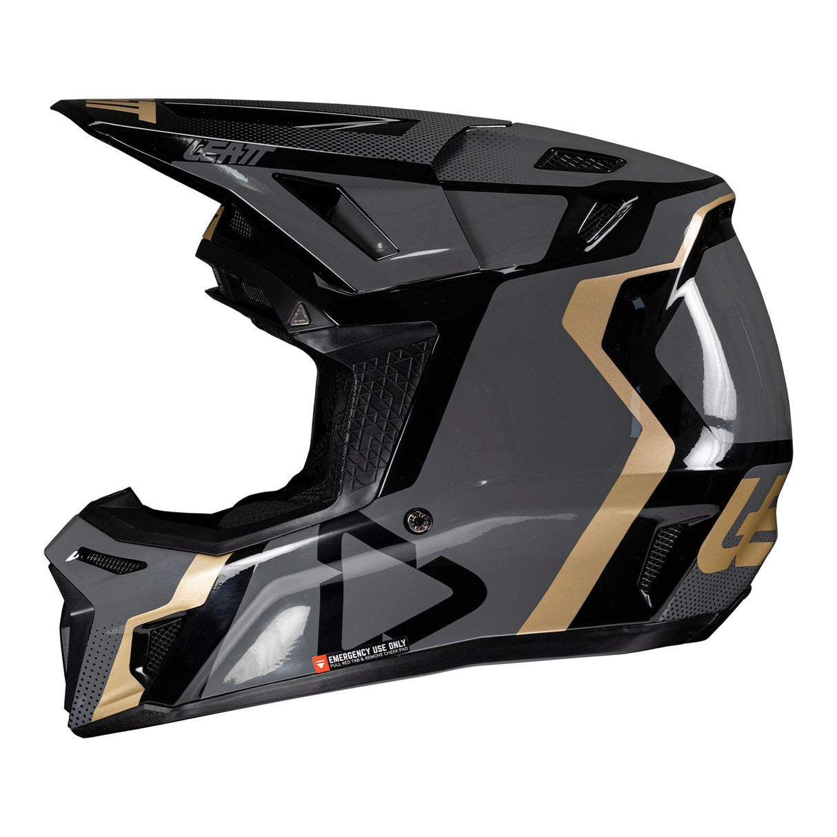 Leatt 2025 8.5 Black Helmet Kit