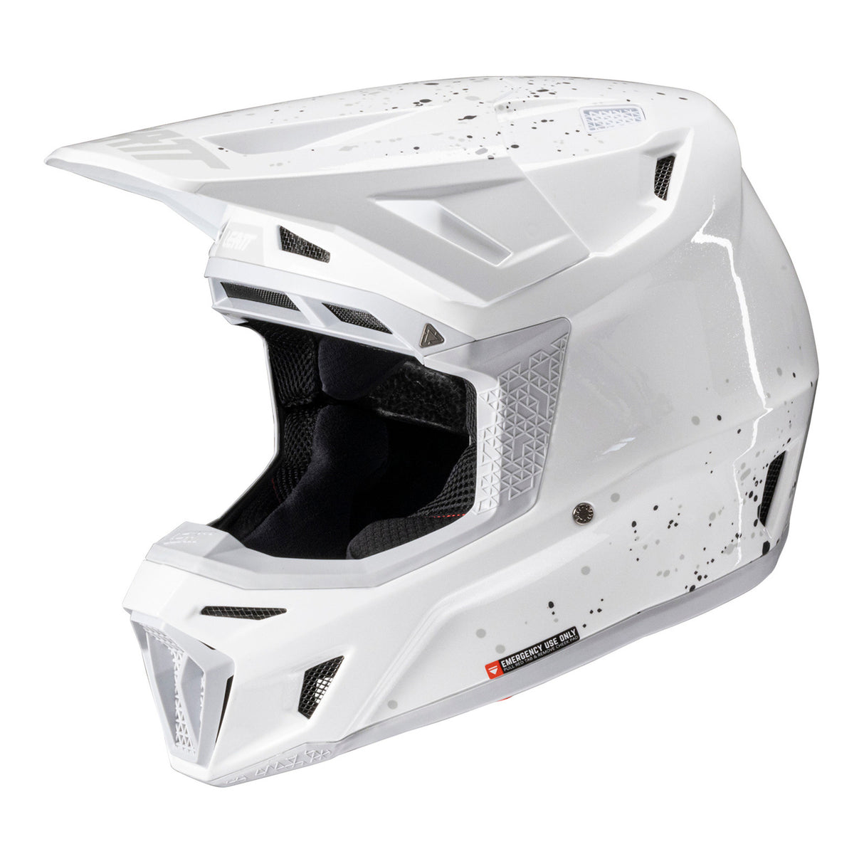 Leatt 2025 8.5 White Helmet Kit