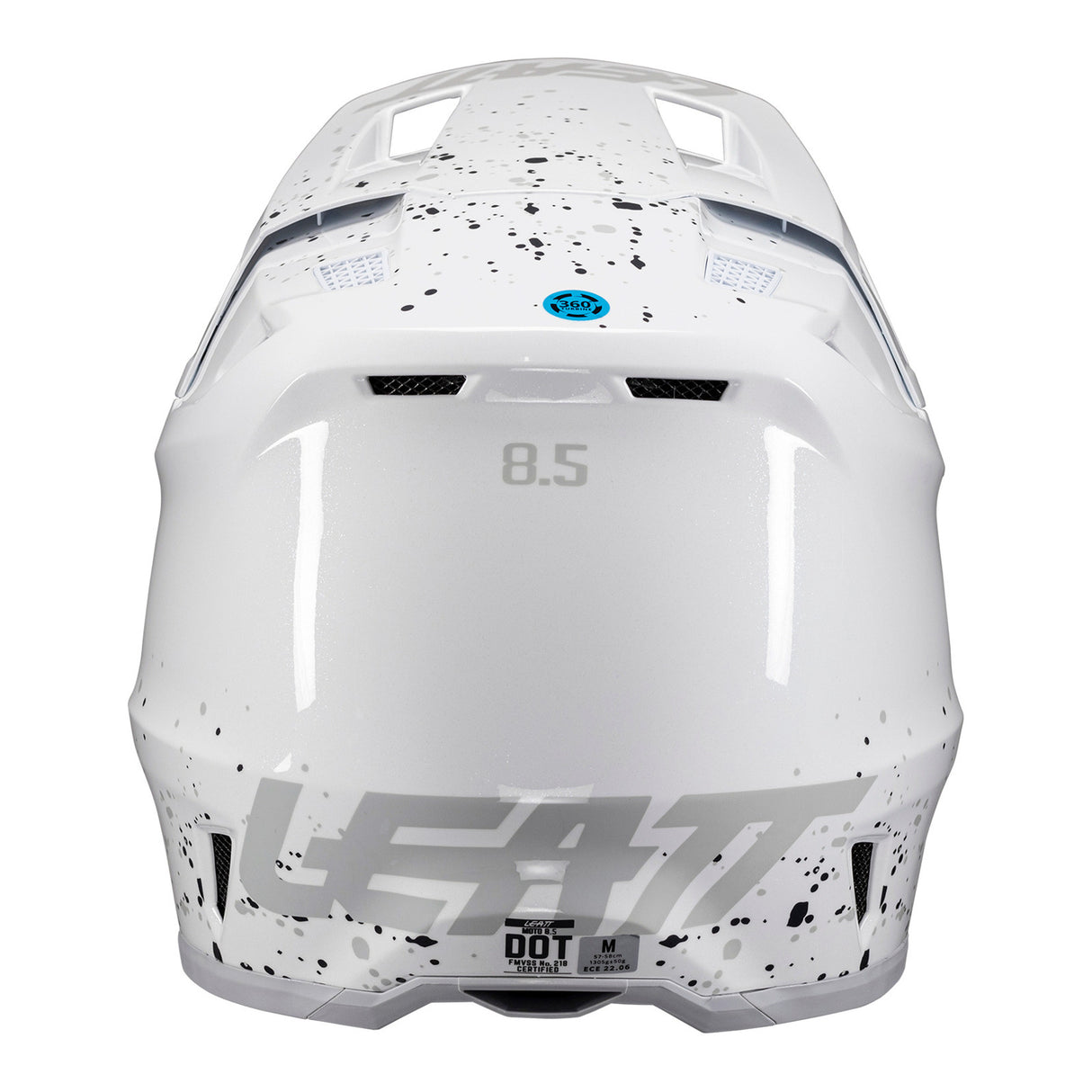 Leatt 2025 8.5 White Helmet Kit