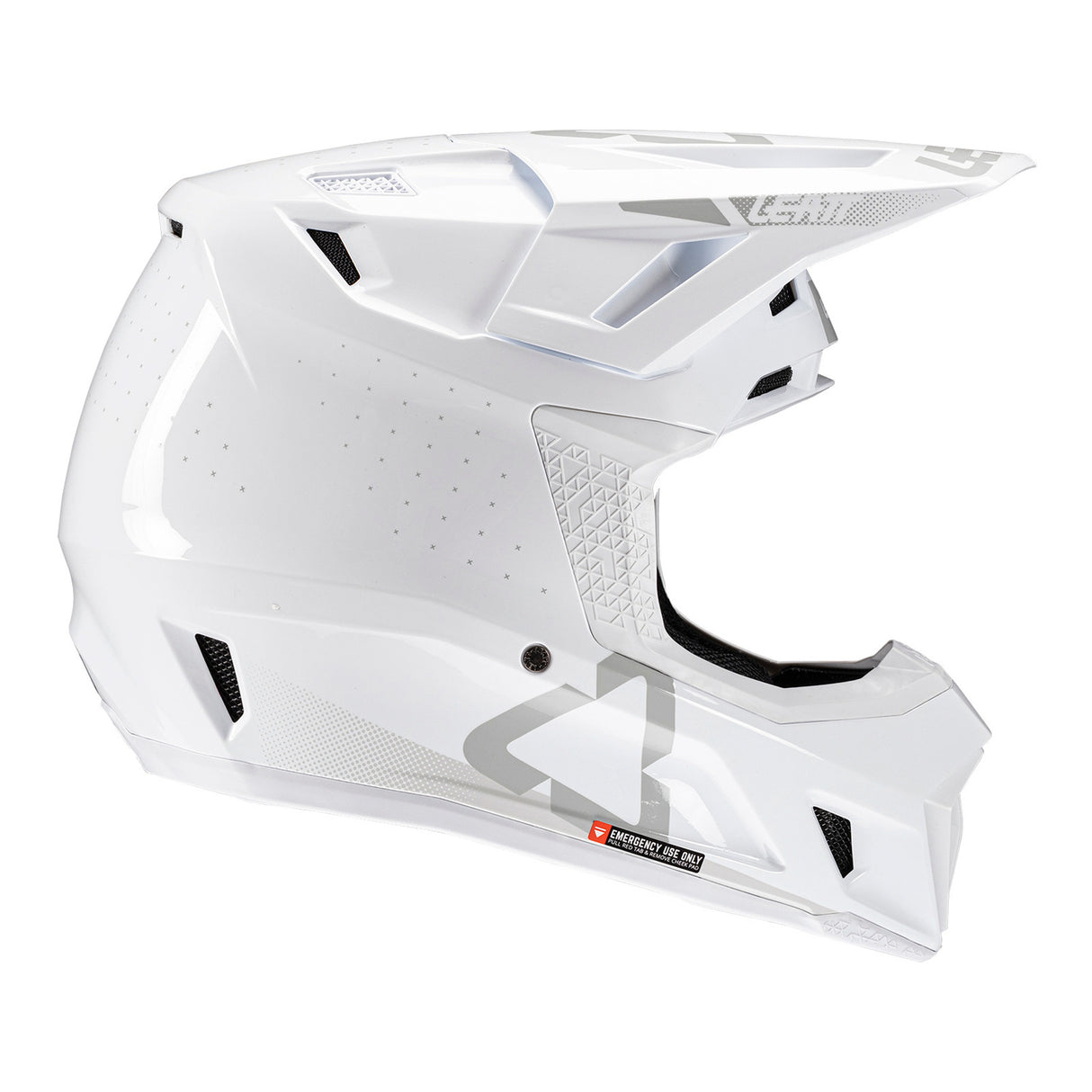 Leatt 2025 7.5 White Helmet Kit