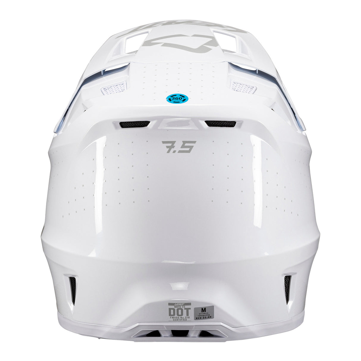 Leatt 2025 7.5 White Helmet Kit