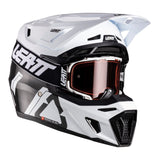 Leatt 2026 9.5 Carbon/White Helmet & Velocity 6.5 Iriz Goggle Kit